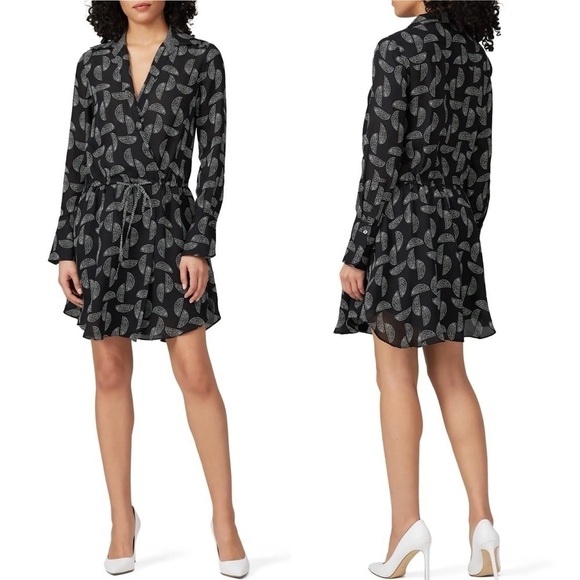 A.L.C. NEW Isobel Dress Size 10 Black, White - Picture 1 of 14